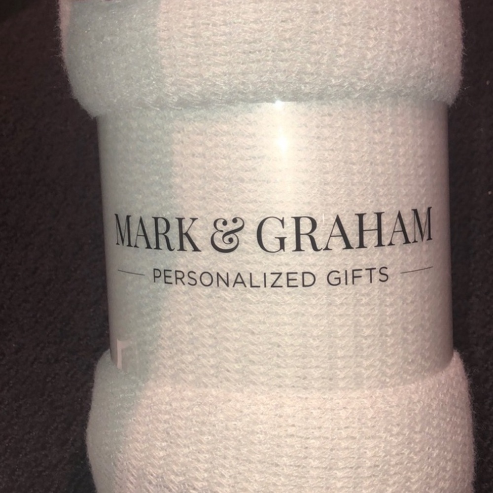 Mark & Graham Colorblock Throw Blanket - Picture 2 of 13